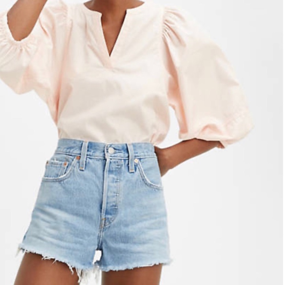 Levi’s 501 high rise shorts